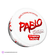 PABLO EXCLUSIVE - BLUE MINT Nicotine Pouches - 50mg